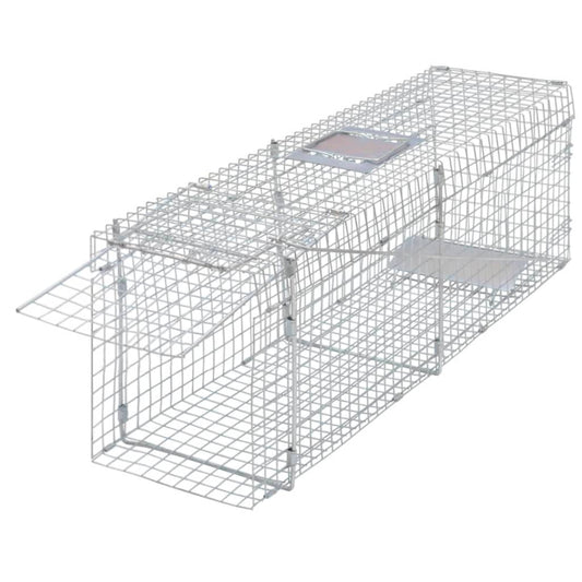 Lebendfalle Verzinkt 100 cm - Premium Jagen & Schießen  - Just €61.65! Shop now at homesales4u