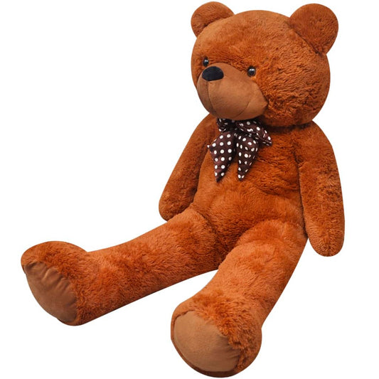 Weicher XXL-Plüsch-Teddybär Braun 135 cm - Premium Stofftiere  - Just €111.08! Shop now at homesales4u