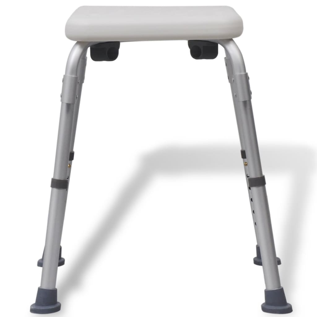 Duschstuhl Aluminium Weiß - Premium Duschbänke & -sitze  - Just €128.23! Shop now at homesales4u