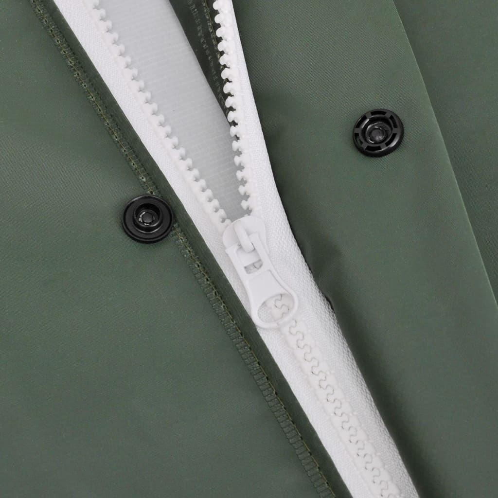 2-tlg. Regenanzug Wasserdicht Strapazierfähig mit Kapuze Grün L - Premium Regenjacken & Regenponchos  - Just €41.37! Shop now at homesales4u