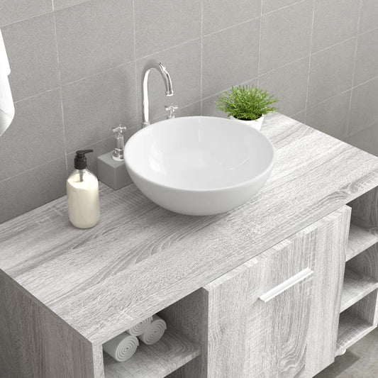 Waschbecken Weiß 28x28x10 cm Keramik - Premium Waschbecken & Spülen  - Just €64.16! Shop now at homesales4u