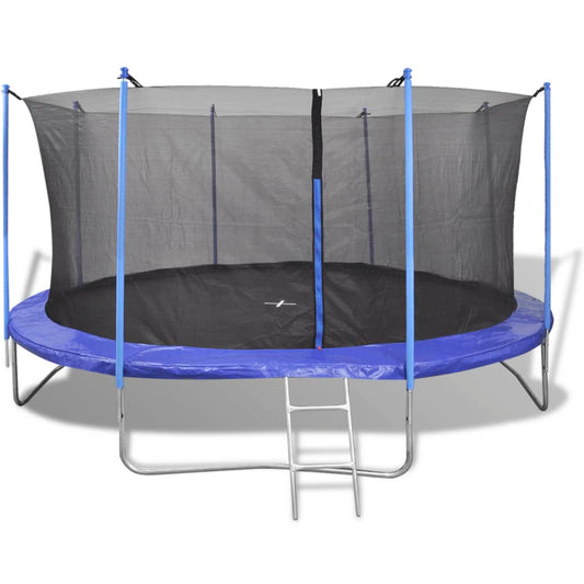 5-tlg. Trampolin-Set 3,96 m - Premium Trampoline  - Just €461.09! Shop now at homesales4u