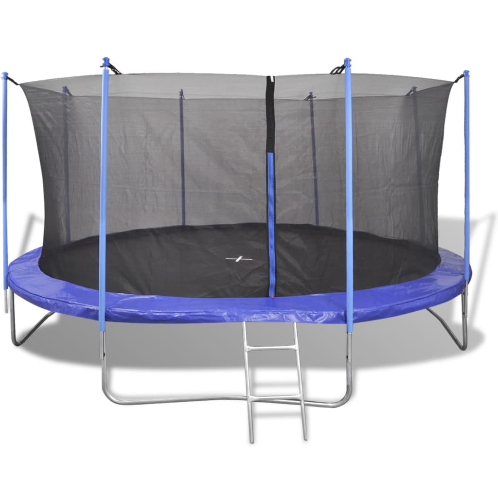 5-tlg. Trampolin-Set 4,26 m - Premium Trampoline  - Just €522.82! Shop now at homesales4u