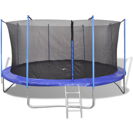 5-tlg. Trampolin-Set 4,26 m - Premium Trampoline  - Just €522.82! Shop now at homesales4u