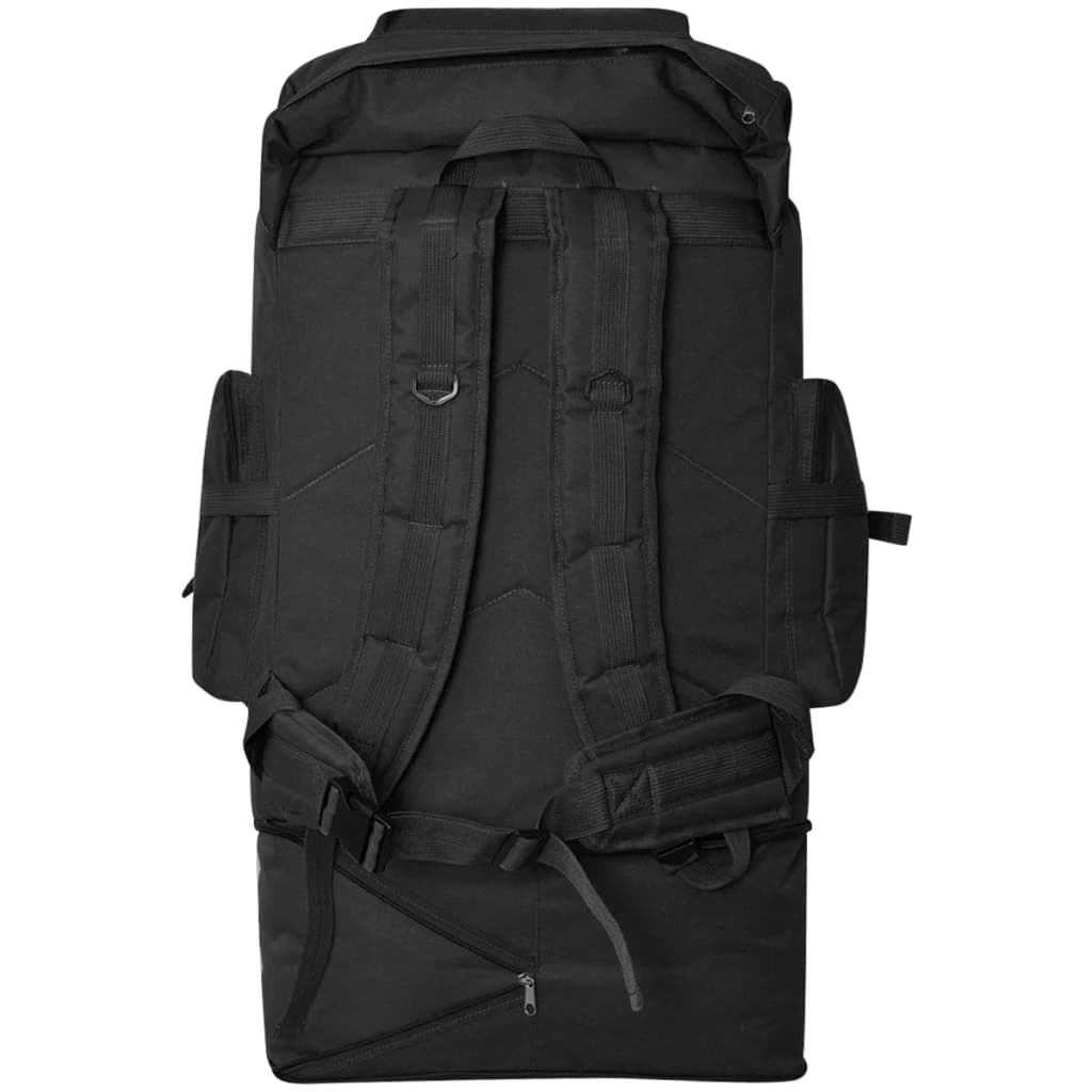 Armee-Style Rucksack XXL 100 L Schwarz - Premium Rucksäcke  - Just €44.32! Shop now at homesales4u