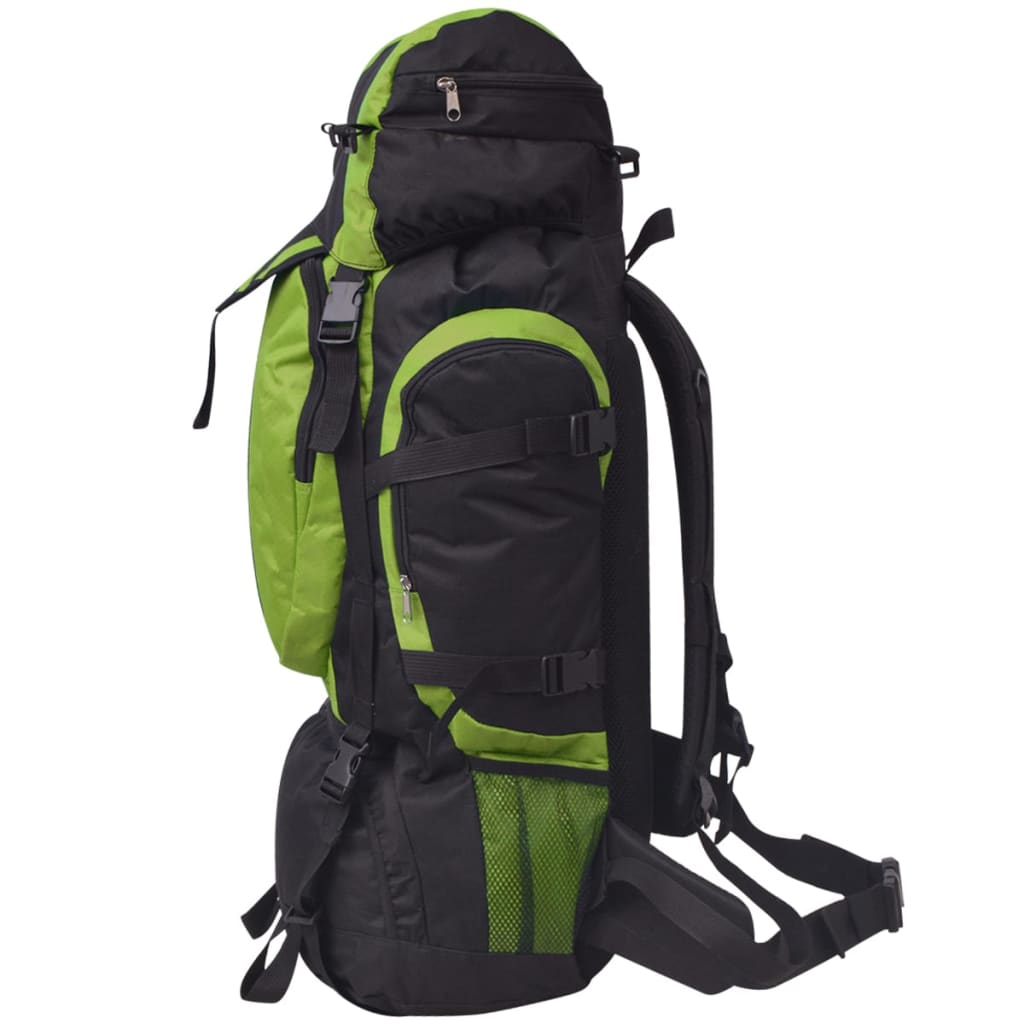 Wanderrucksack XXL 75 L Schwarz und Grün - Premium Rucksäcke  - Just €41.75! Shop now at homesales4u