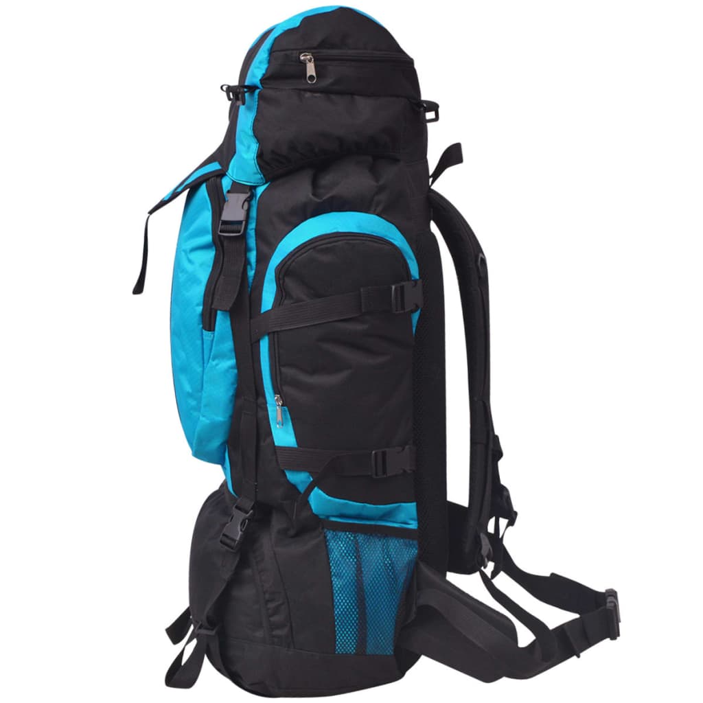Wanderrucksack XXL 75 L Schwarz und Blau - Premium Rucksäcke  - Just €41.63! Shop now at homesales4u