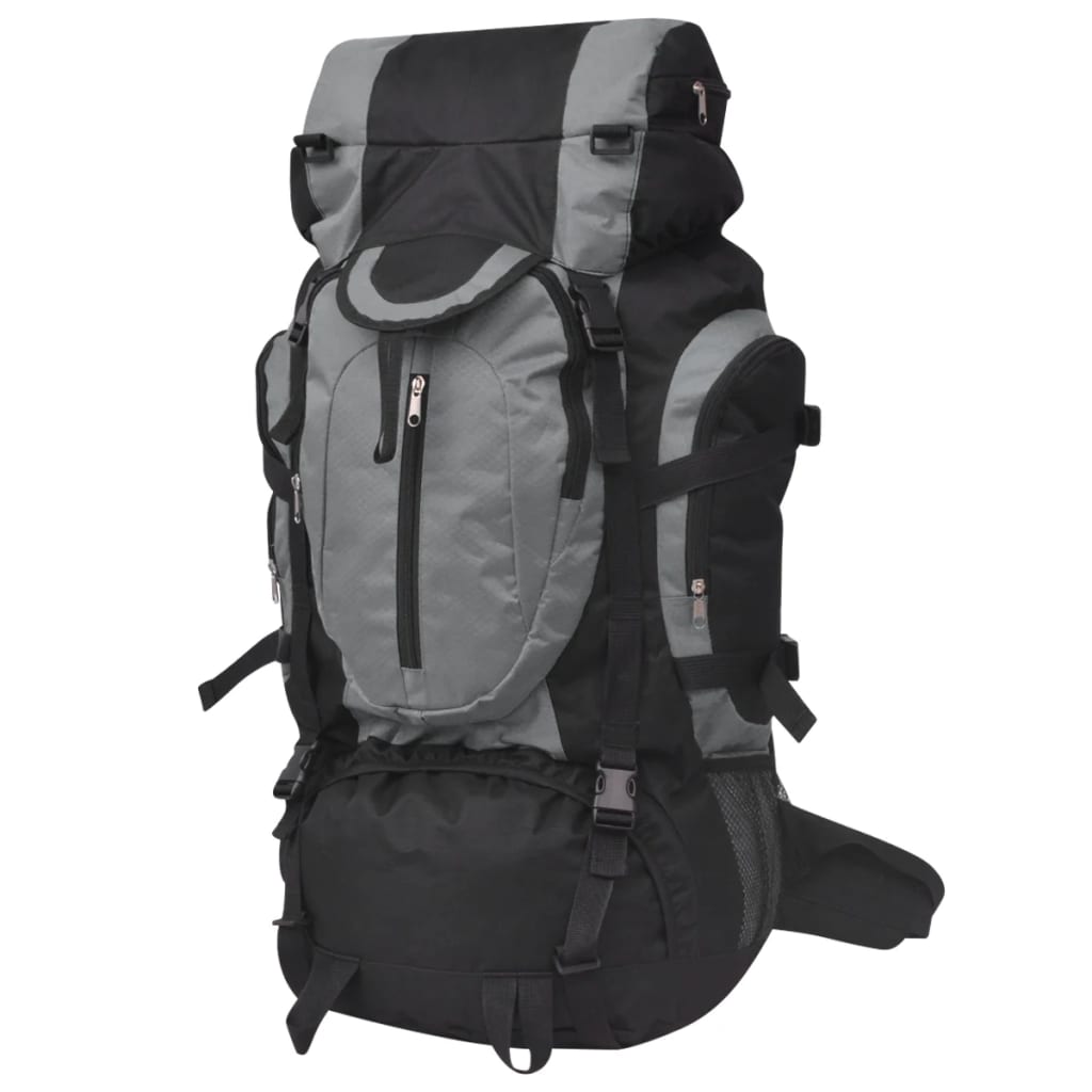 Wanderrucksack XXL 75 L Schwarz und Grau - Premium Rucksäcke  - Just €43.13! Shop now at homesales4u