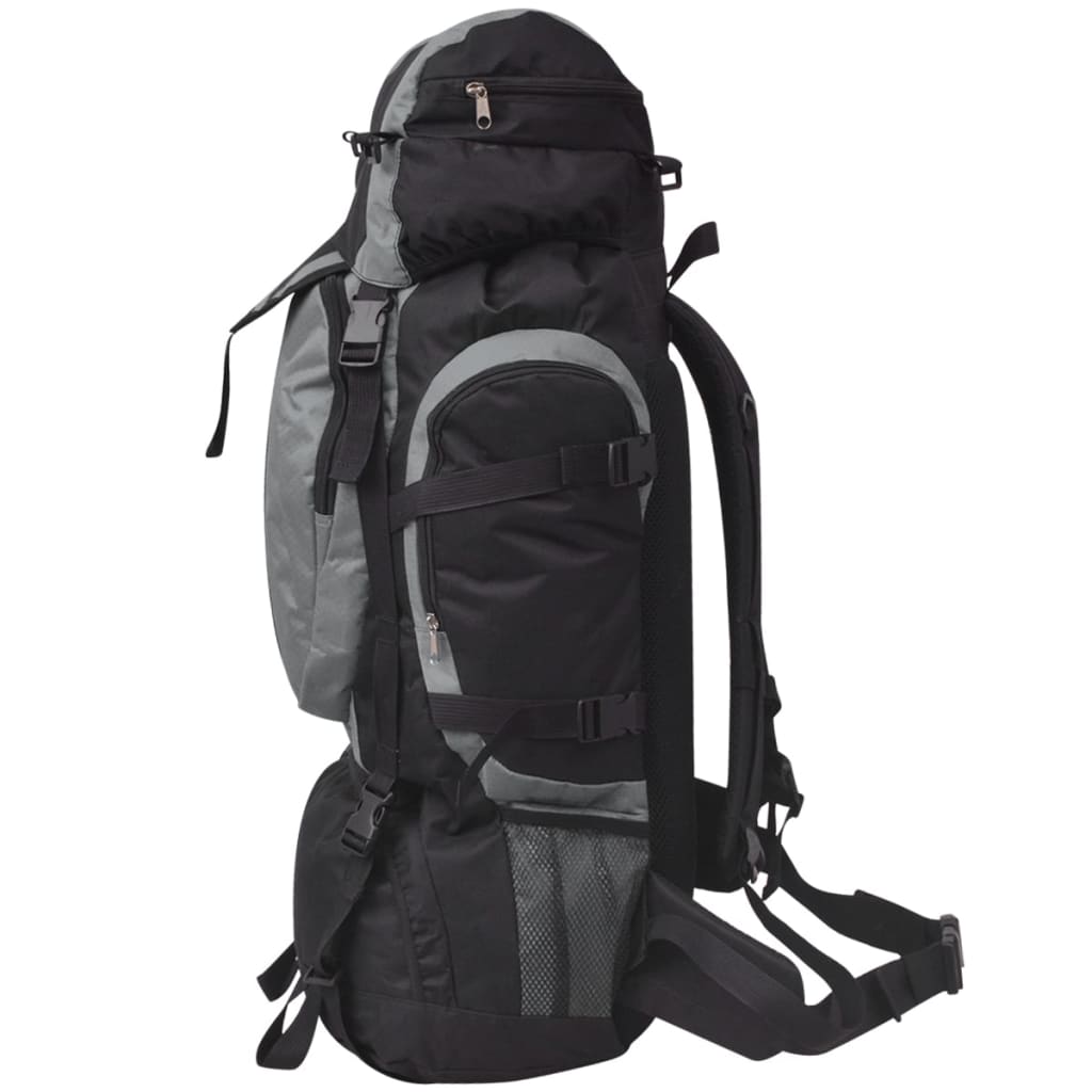 Wanderrucksack XXL 75 L Schwarz und Grau - Premium Rucksäcke  - Just €43.13! Shop now at homesales4u