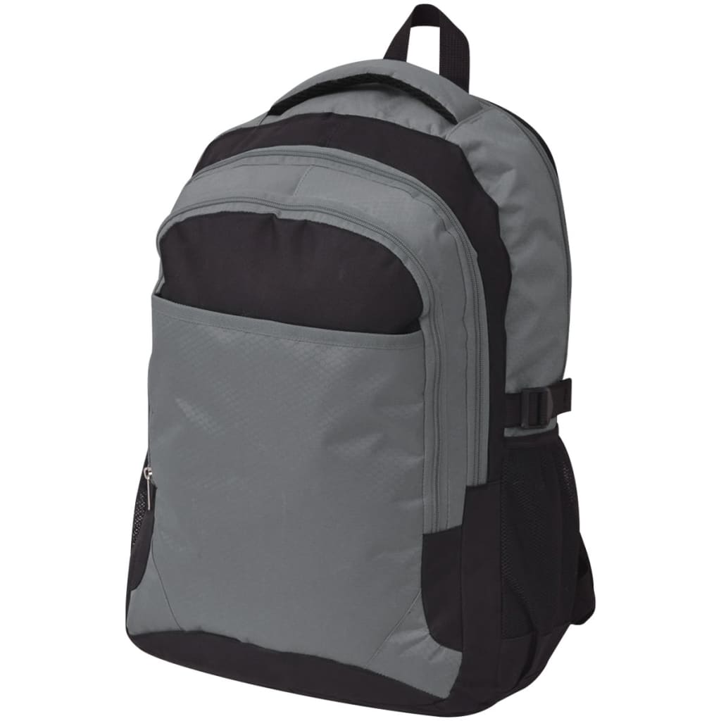 Schulrucksack 40 L Schwarz und Grau - Premium Rucksäcke  - Just €37.15! Shop now at homesales4u