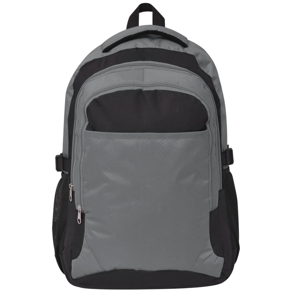 Schulrucksack 40 L Schwarz und Grau - Premium Rucksäcke  - Just €37.15! Shop now at homesales4u