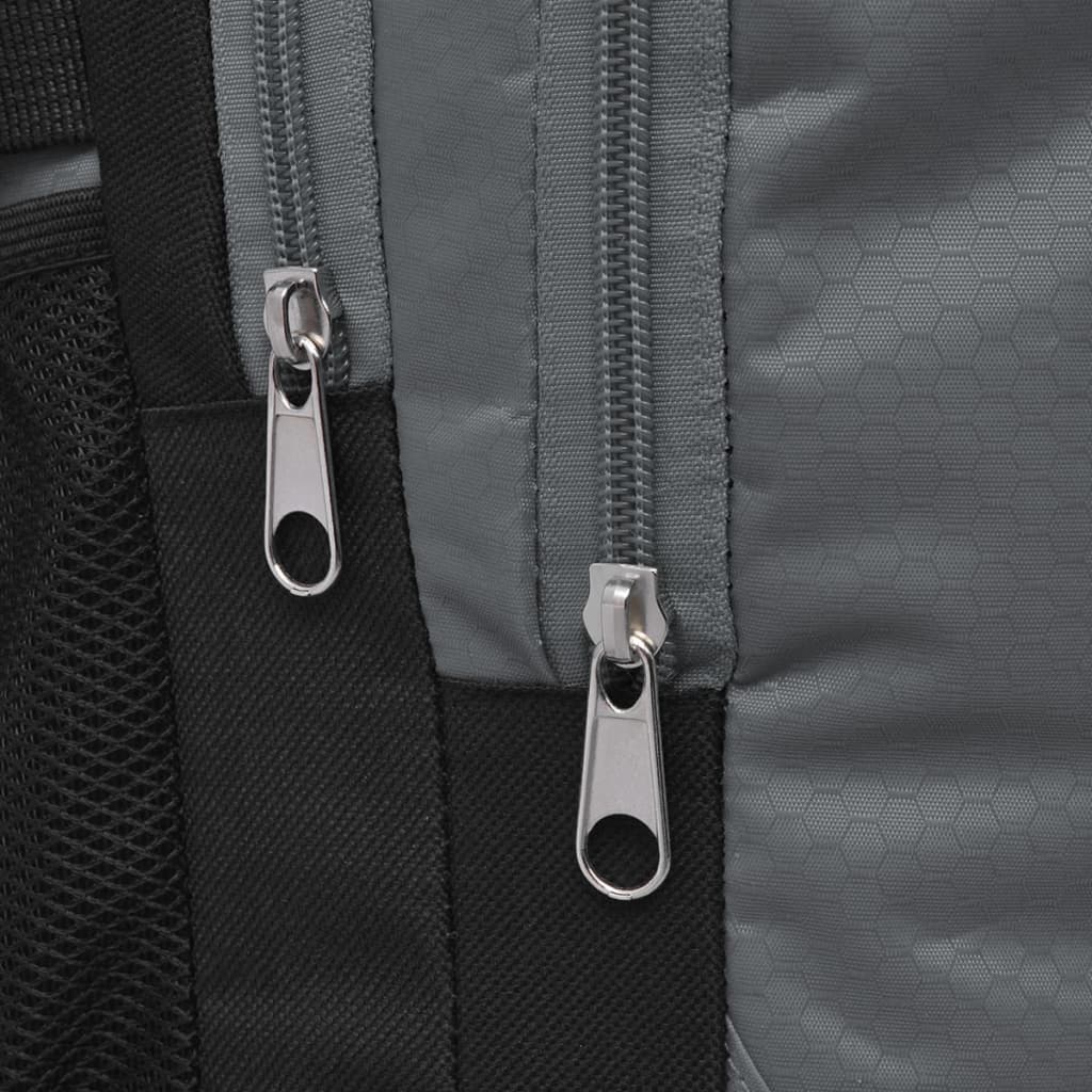 Schulrucksack 40 L Schwarz und Grau - Premium Rucksäcke  - Just €37.15! Shop now at homesales4u