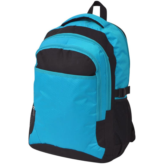 Schulrucksack 40 L Schwarz und Blau - Premium Rucksäcke  - Just €41.09! Shop now at homesales4u