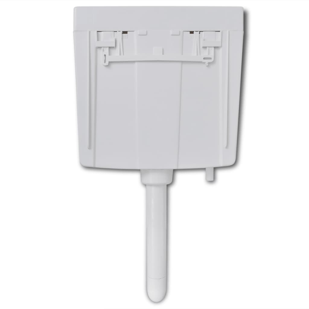 Spülkasten Wasserzulauf Unten 3/6 L Weiß - Premium Spülkästen  - Just €58.94! Shop now at homesales4u