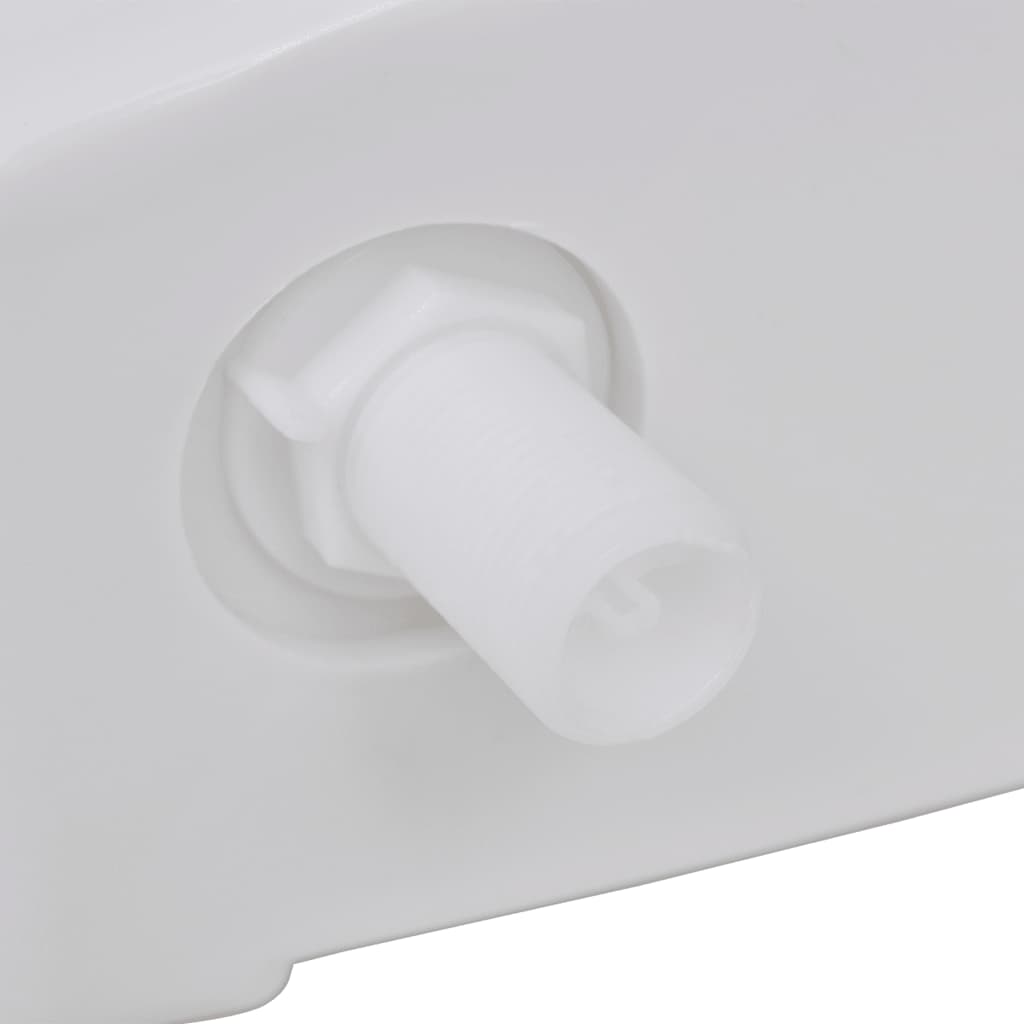 Spülkasten Wasserzulauf Unten 3/6 L Weiß - Premium Spülkästen  - Just €58.94! Shop now at homesales4u