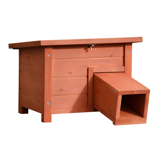 Igelhaus Holz Braun - Premium Vogel- und Tierhäuschen  - Just €68.64! Shop now at homesales4u