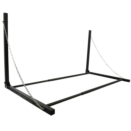 Wandmontierter Reifenständer Stahl Schwarz - Premium Fahrzeug-Organizer  - Just €86.98! Shop now at homesales4u