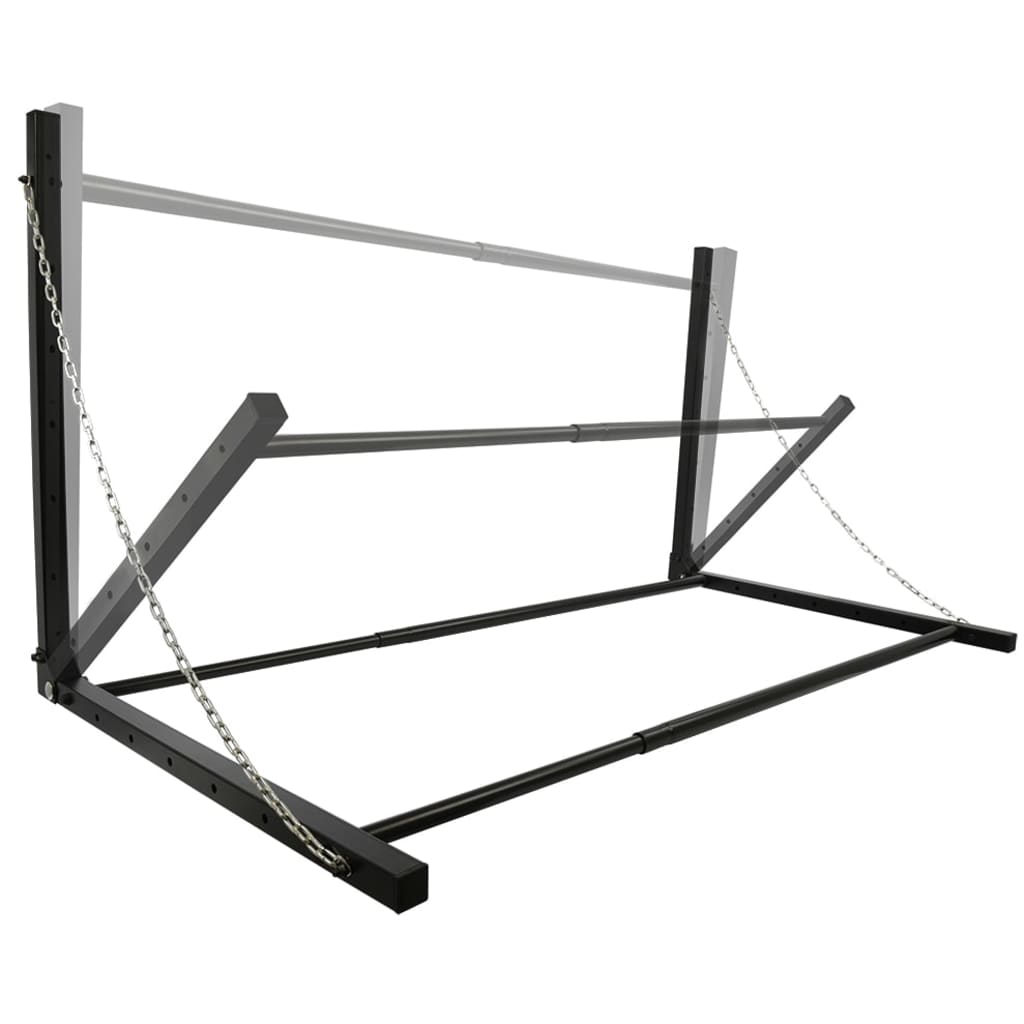 Wandmontierter Reifenständer Stahl Schwarz - Premium Fahrzeug-Organizer  - Just €86.98! Shop now at homesales4u