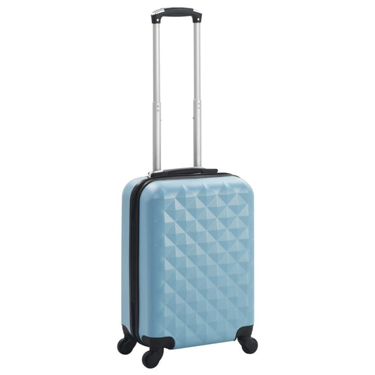 Hartschalen-Trolley Blau ABS - Premium Reisekoffer  - Just €73.33! Shop now at homesales4u