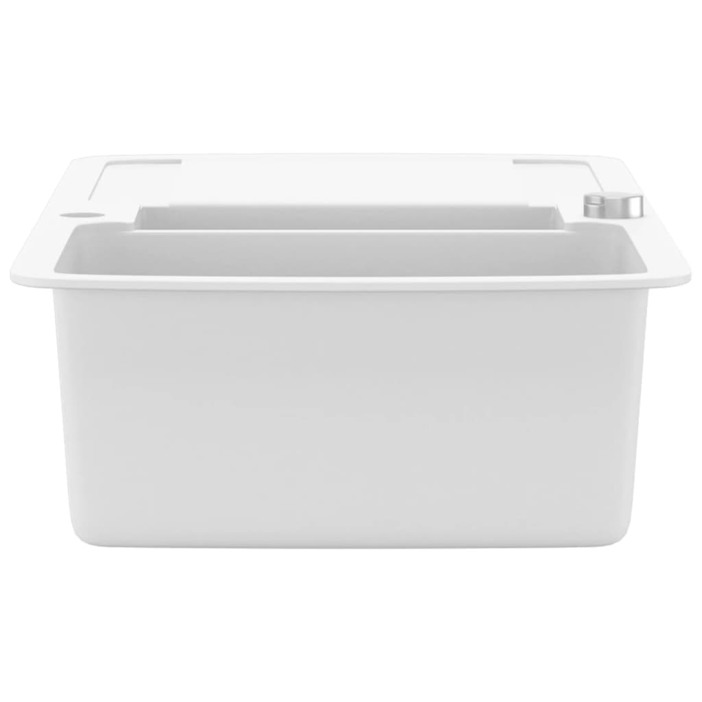 Granitspüle Doppelbecken Weiß - Premium Küchenspülen & Spülbecken  - Just €261.37! Shop now at homesales4u