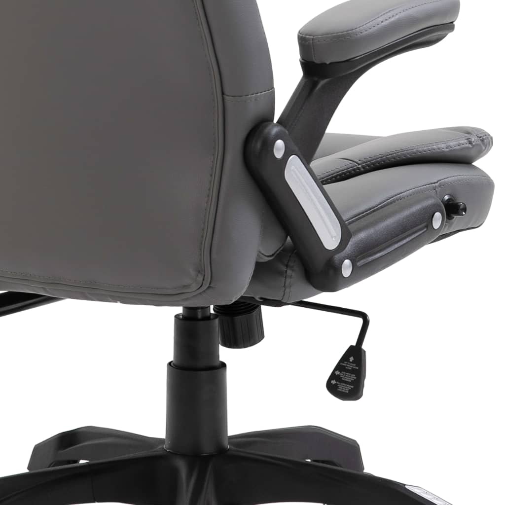 Bürostuhl Anthrazit Kunstleder - Premium Bürostühle  - Just €277.67! Shop now at homesales4u