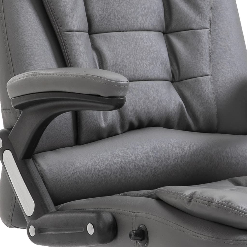 Bürostuhl Anthrazit Kunstleder - Premium Bürostühle  - Just €277.67! Shop now at homesales4u