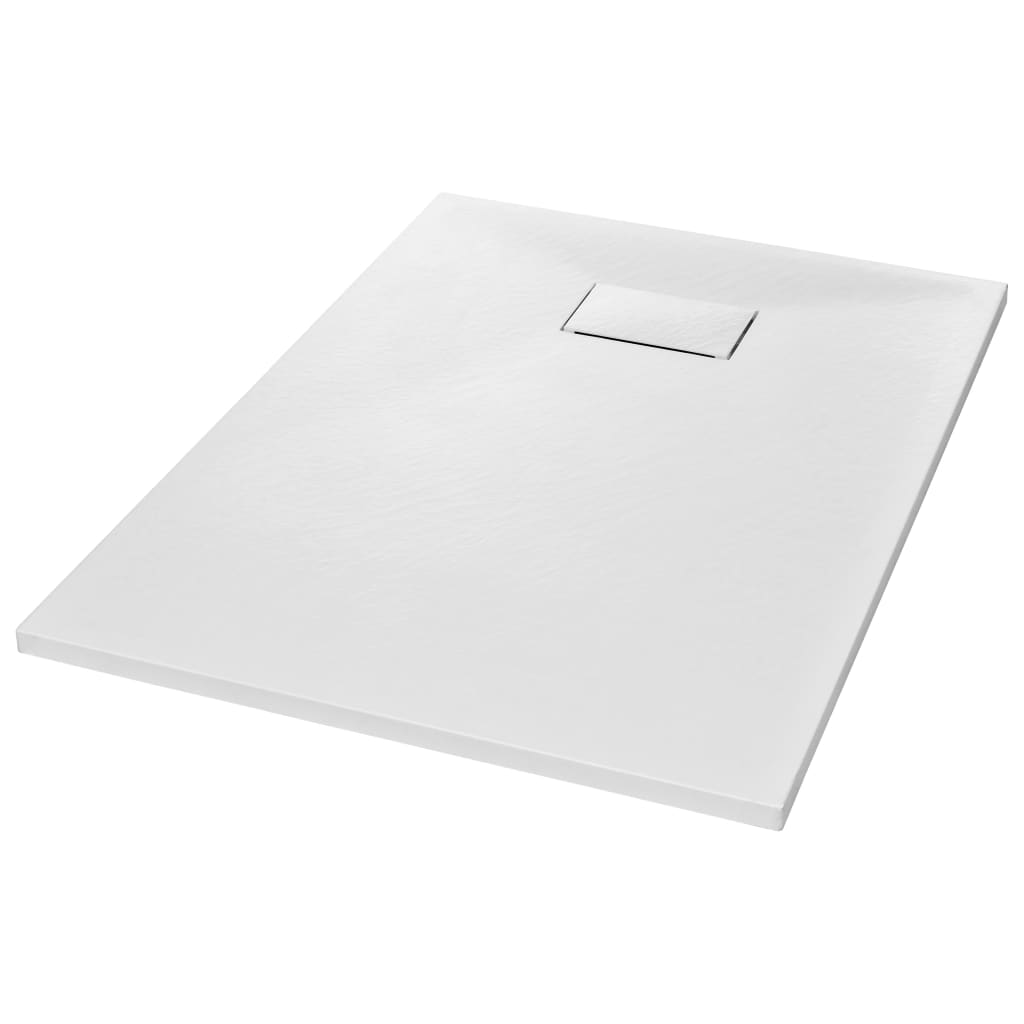 Duschwanne SMC Weiß 100×70 cm - Premium Duschwannen  - Just €198.67! Shop now at homesales4u
