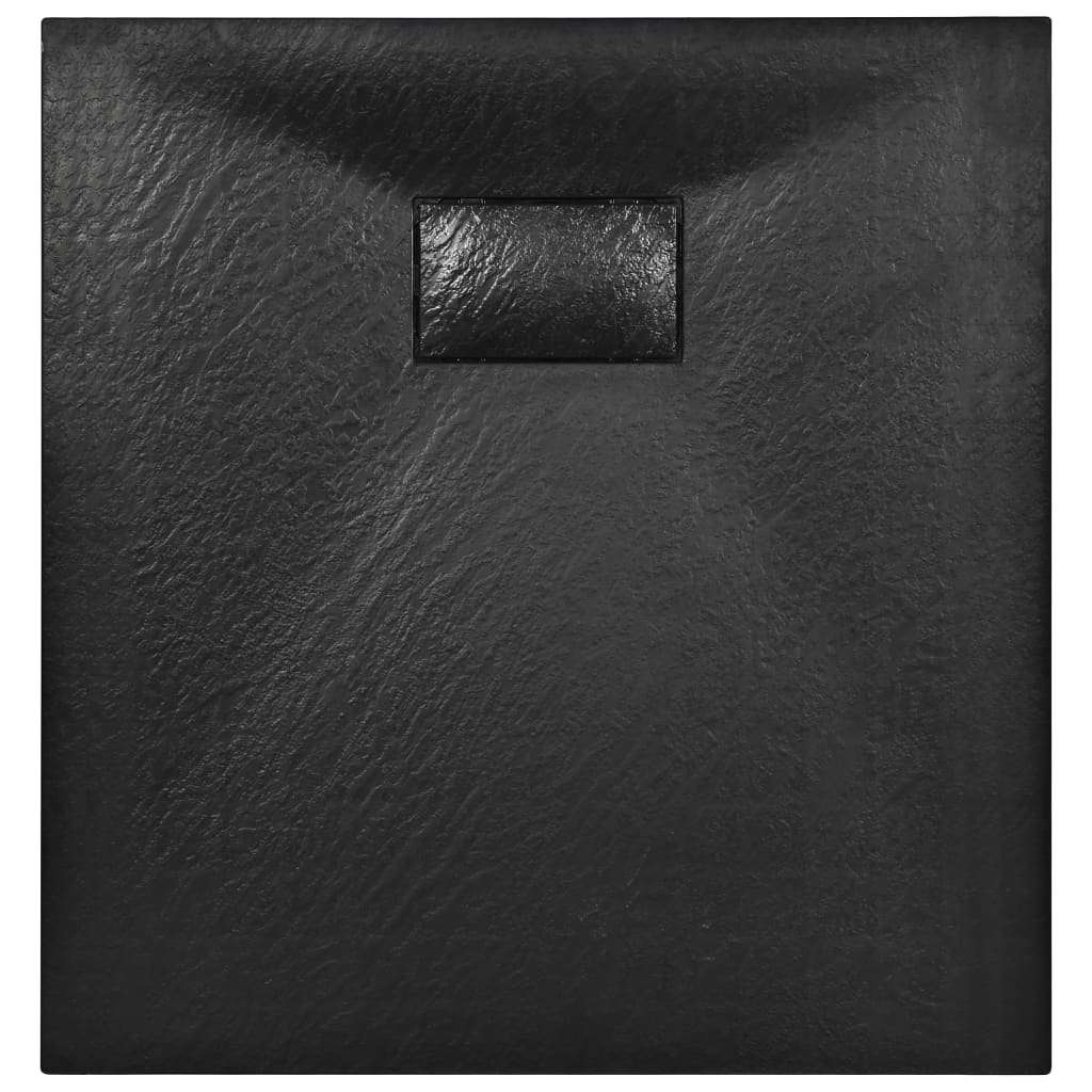 Duschwanne SMC Schwarz 90×80 cm - Premium Duschwannen  - Just €298.88! Shop now at homesales4u