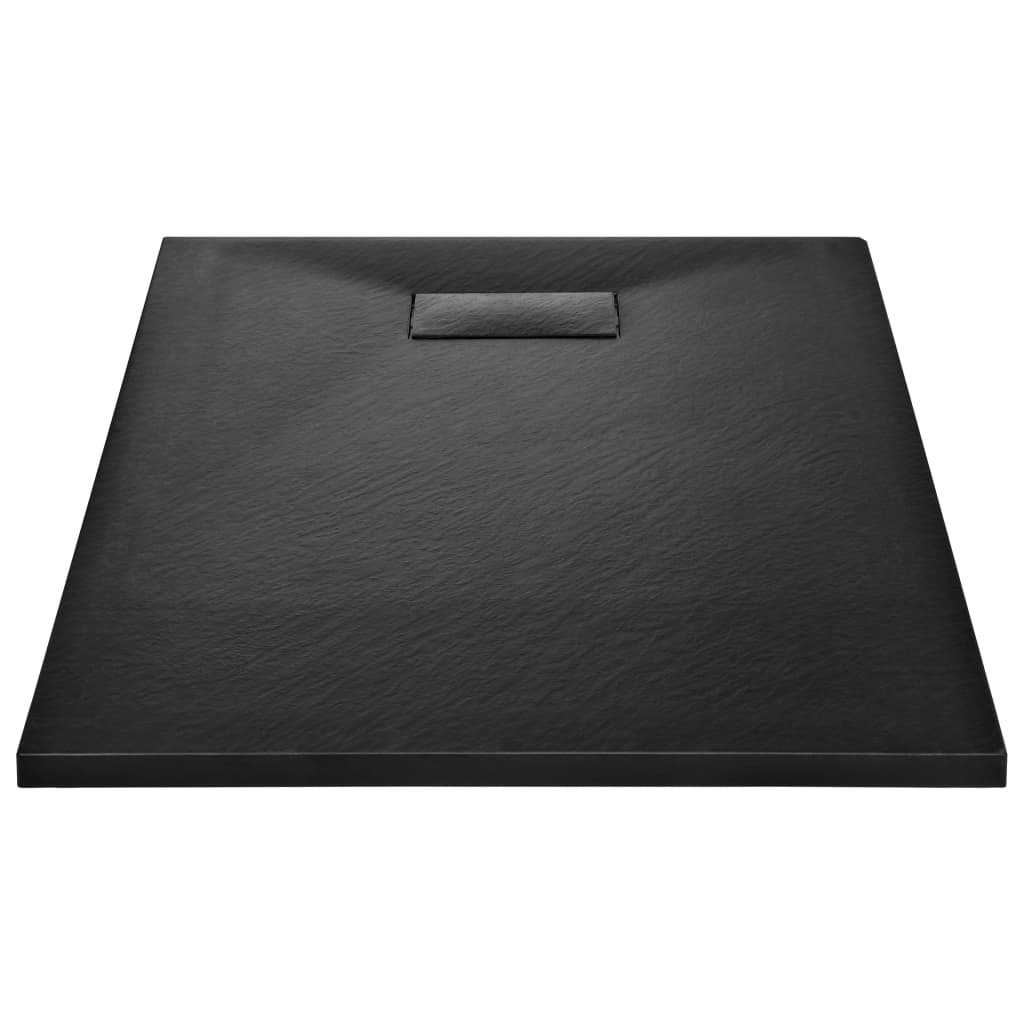 Duschwanne SMC Schwarz 100×80 cm - Premium Duschwannen  - Just €243.69! Shop now at homesales4u