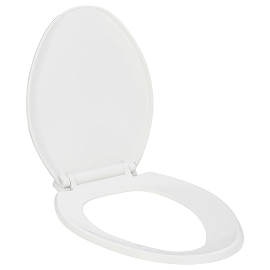 Toilettensitz mit Absenkautomatik und Quick-Release-Design Weiß - Premium Toilettensitze  - Just €37.47! Shop now at homesales4u