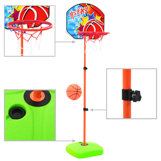 Kinder Basketballkorb und Ball Set - Premium Kinder-Basketball-Sets  - Just €23.23! Shop now at homesales4u