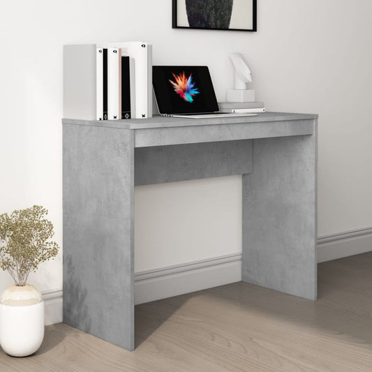 Schreibtisch Betongrau 90x40x72 cm Holzwerkstoff - Premium Schreibtische  - Just €53.73! Shop now at homesales4u