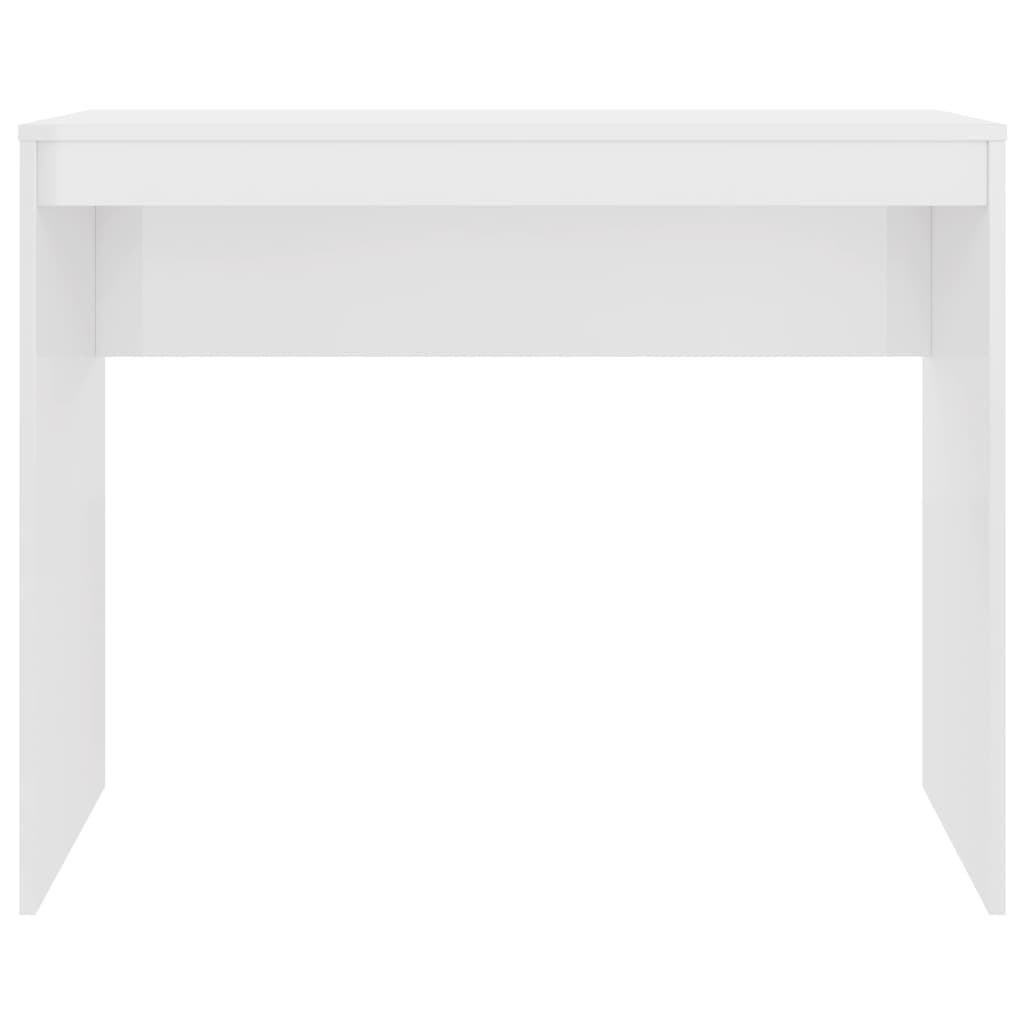 Schreibtisch Hochglanz-Weiß 90x40x72 cm Holzwerkstoff - Premium Schreibtische  - Just €59.29! Shop now at homesales4u