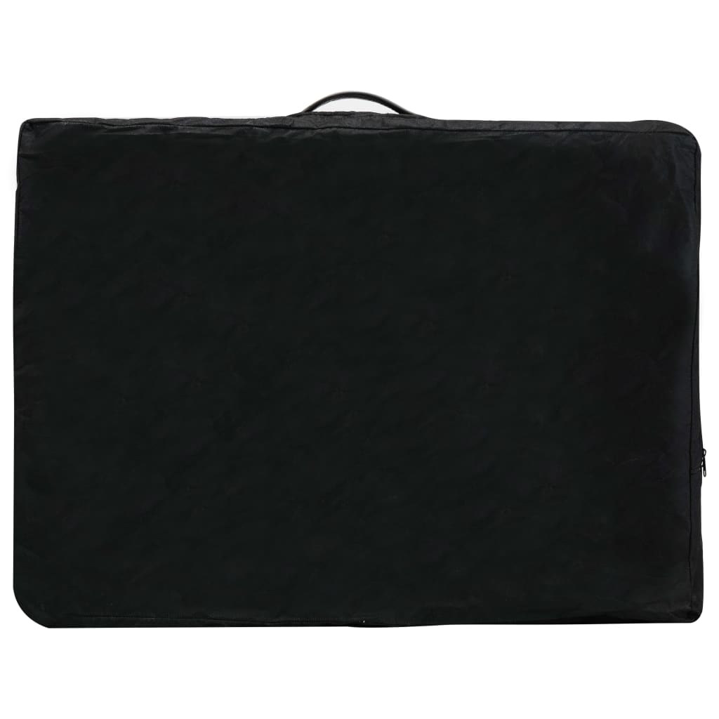 Massagetisch mit 3 Zonen Aluminiumrahmen Anthrazit 186×68 cm - Premium Massagetische  - Just €229.25! Shop now at homesales4u