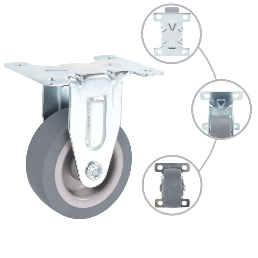 16 Stk. Bockrollen 50 mm - Premium Materialbeförderung  - Just €93.28! Shop now at homesales4u