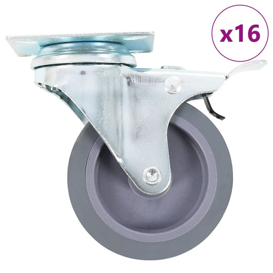 16 Stk. Lenkrollen 75 mm - Premium Materialbeförderung  - Just €125.50! Shop now at homesales4u