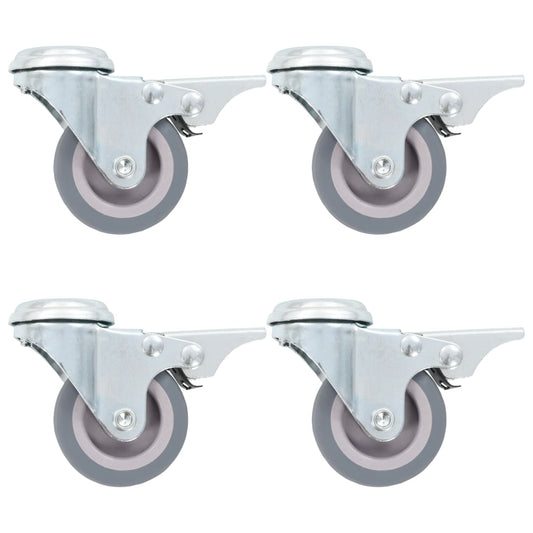 16 Stk. Lenkrollen mit Rückenloch 50 mm - Premium Materialbeförderung  - Just €101.08! Shop now at homesales4u