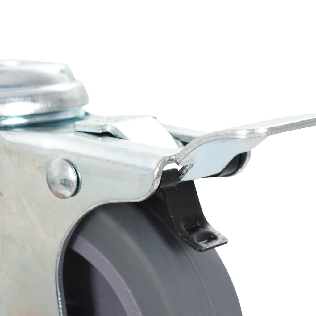 8 Stk. Lenkrollen mit Rückenloch 75 mm - Premium Materialbeförderung  - Just €64.56! Shop now at homesales4u
