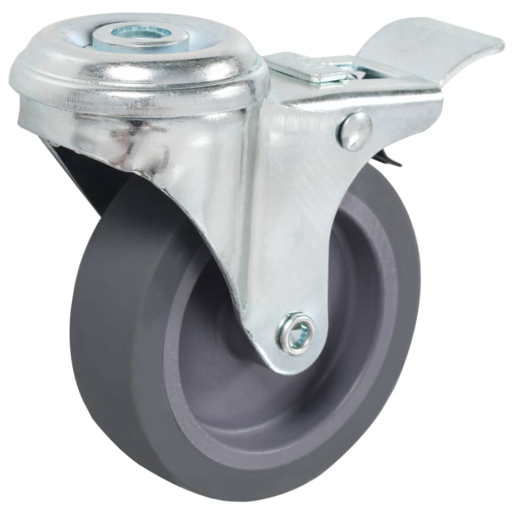 24 Stk. Lenkrollen mit Rückenloch 75 mm - Premium Materialbeförderung  - Just €193.76! Shop now at homesales4u