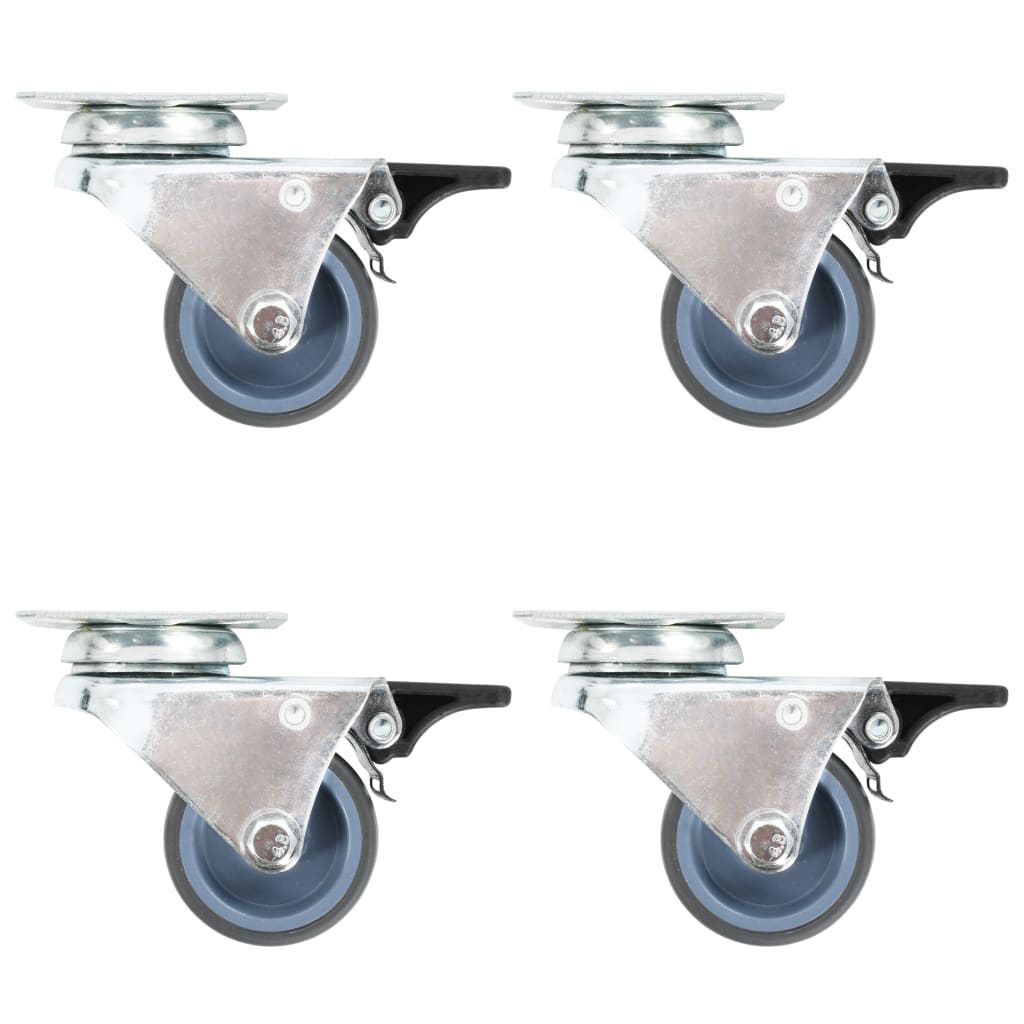 Doppel-Lenkrollen 8 Stk. 50 mm - Premium Materialbeförderung  - Just €54.46! Shop now at homesales4u