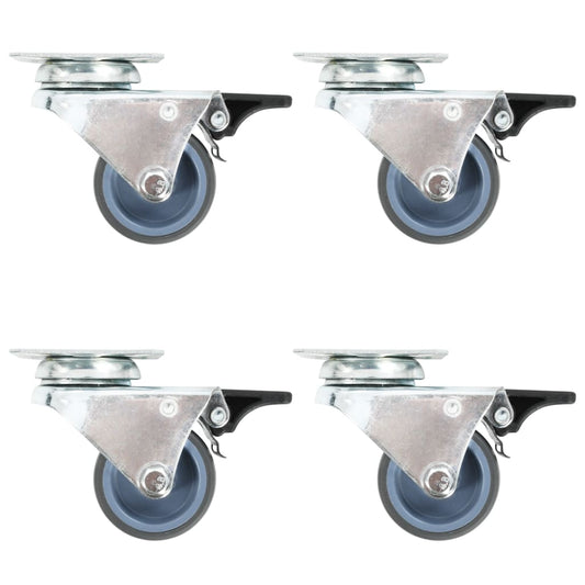 Doppel-Lenkrollen 8 Stk. 50 mm - Premium Materialbeförderung  - Just €54.46! Shop now at homesales4u