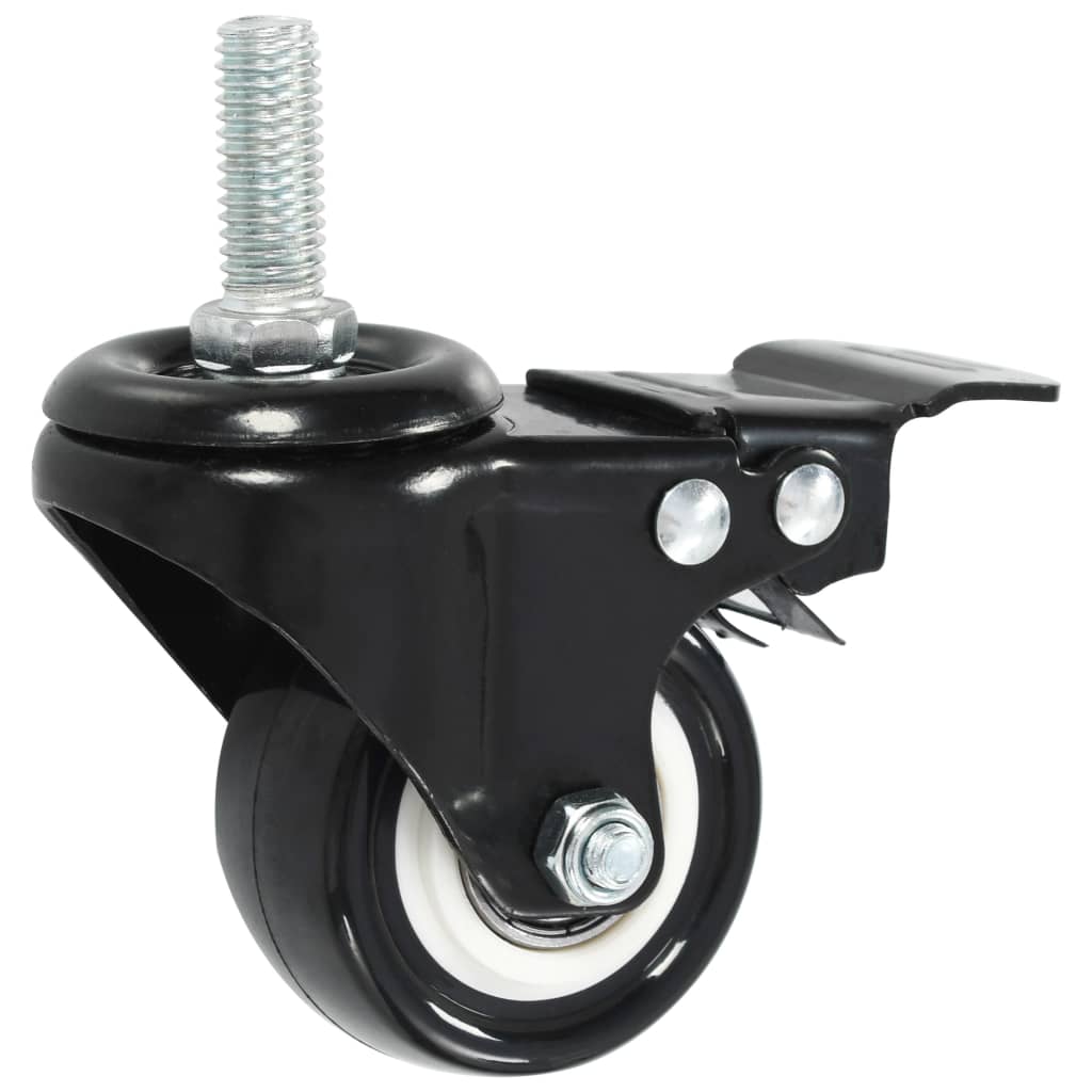 Lenkrollen mit Bremsen 16 Stk. 50 mm - Premium Materialbeförderung  - Just €131.95! Shop now at homesales4u