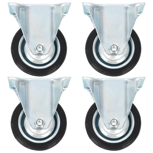 8 Stk. Bockrollen 75 mm - Premium Materialbeförderung  - Just €57.57! Shop now at homesales4u