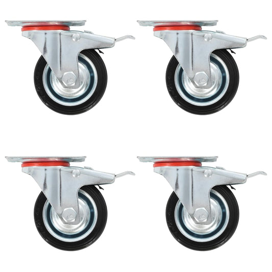 16 Stk. Lenkrollen 75 mm - Premium Materialbeförderung  - Just €142.07! Shop now at homesales4u