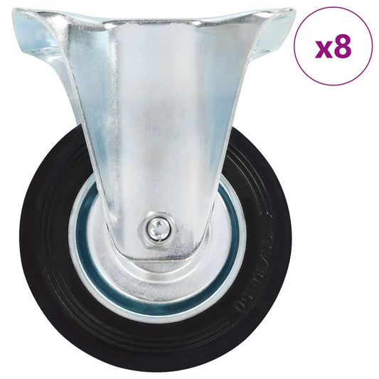8 Stk. Bockrollen 100 mm - Premium Materialbeförderung  - Just €65.95! Shop now at homesales4u