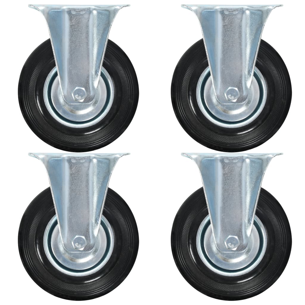 8 Stk. Bockrollen 125 mm - Premium Materialbeförderung  - Just €75.18! Shop now at homesales4u