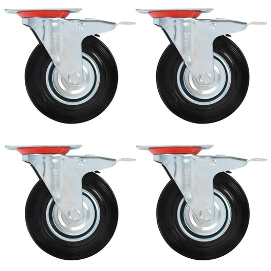 16 Stk. Lenkrollen 125 mm - Premium Materialbeförderung  - Just €200.77! Shop now at homesales4u
