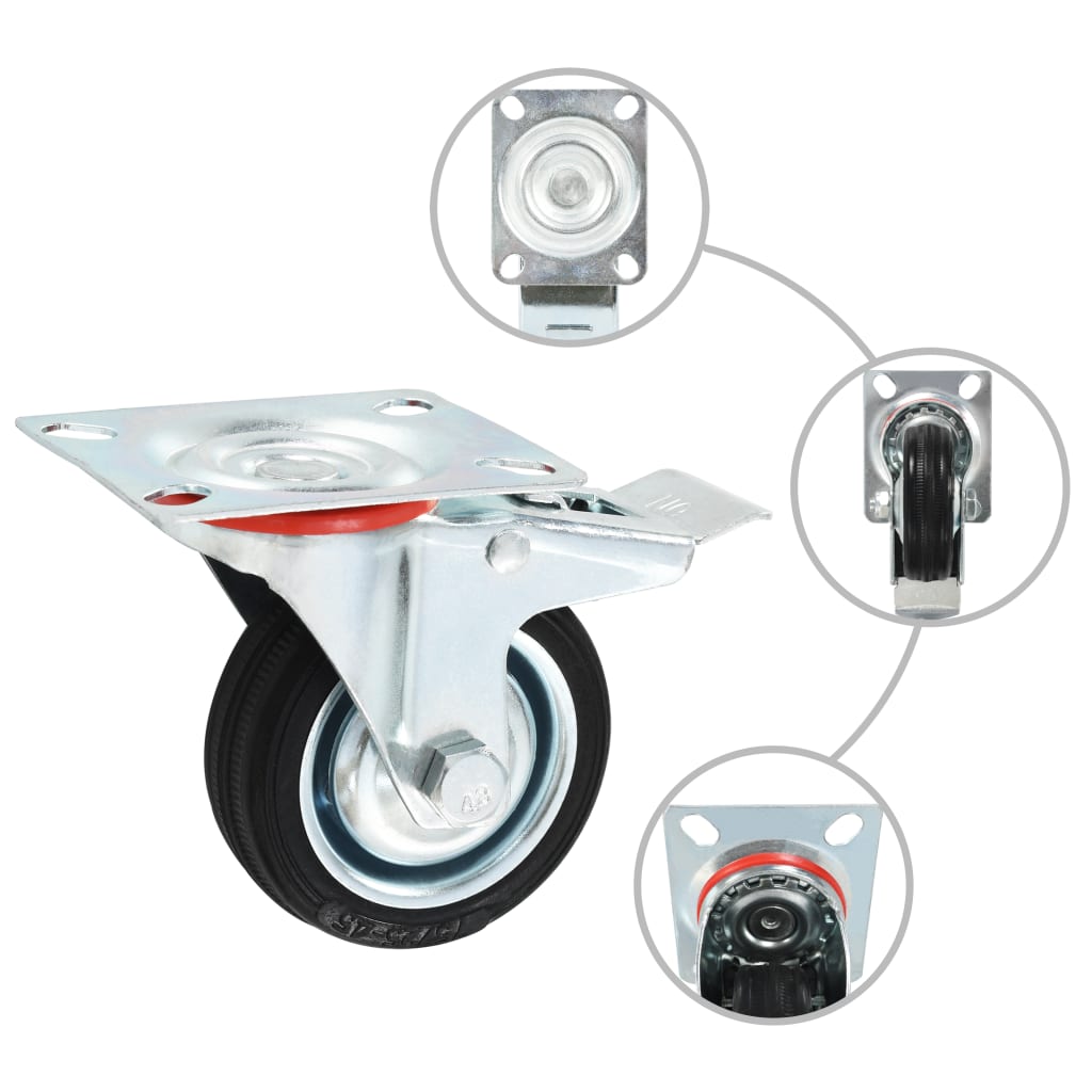 16 Stk. Rollen 75 mm - Premium Materialbeförderung  - Just €117.85! Shop now at homesales4u