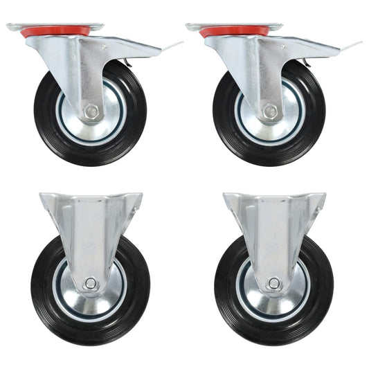 8 Stk. Rollen 160 mm - Premium Materialbeförderung  - Just €154.47! Shop now at homesales4u
