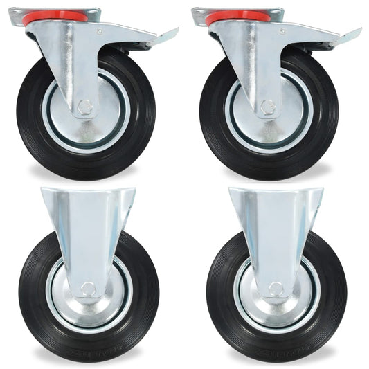 8 Stk. Rollen 200 mm - Premium Materialbeförderung  - Just €189.66! Shop now at homesales4u